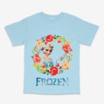 Frozen Floral Princess Tee