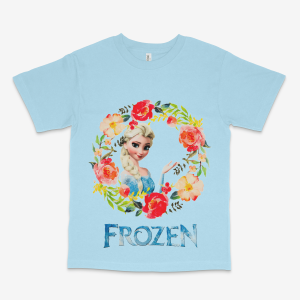 Frozen Floral Princess Tee